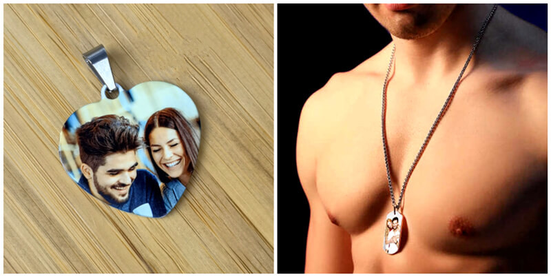 custom stainless steel photo engraved dog tag necklace wholesale personalised heart photo necklaces custom stainless steel photo engraved dog tag necklace wholesale personalised heart photo necklaces